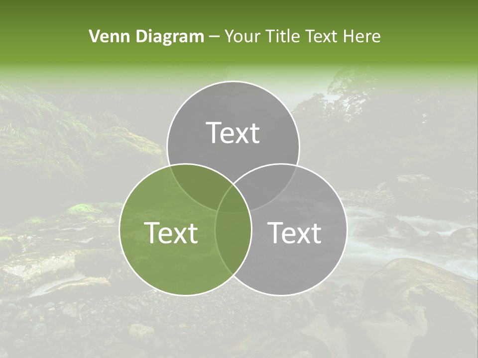 Caucasian Mother Sea PowerPoint Template