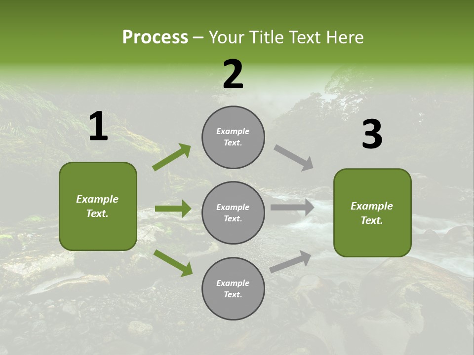 Caucasian Mother Sea PowerPoint Template