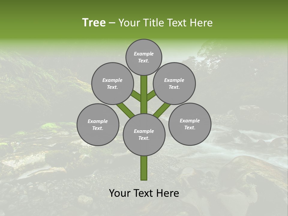 Caucasian Mother Sea PowerPoint Template