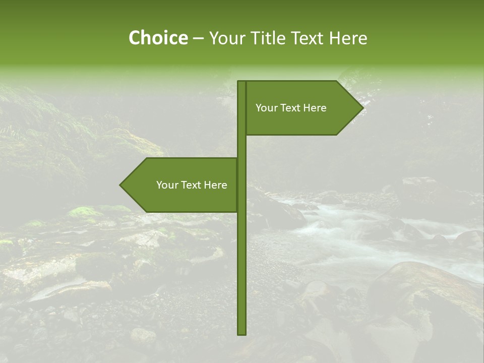 Caucasian Mother Sea PowerPoint Template