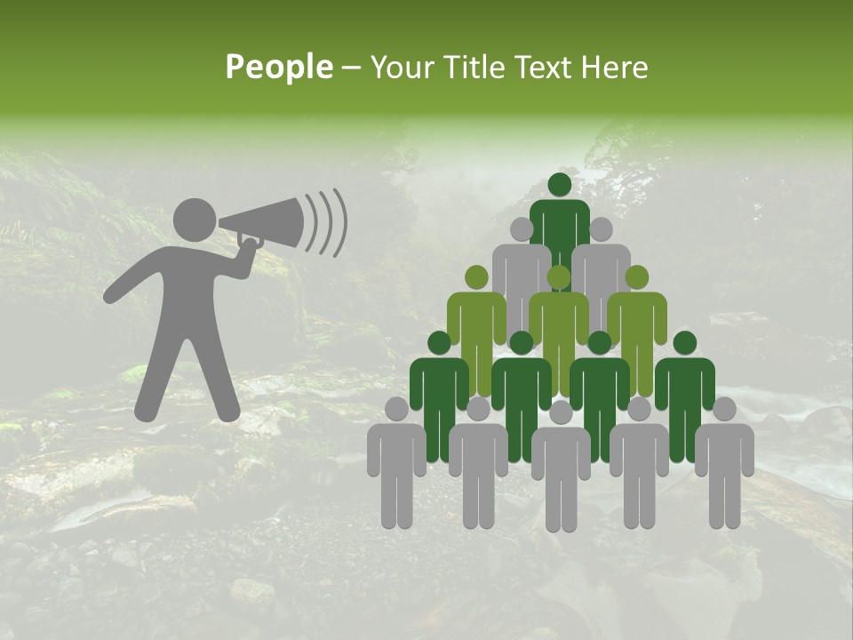 Caucasian Mother Sea PowerPoint Template