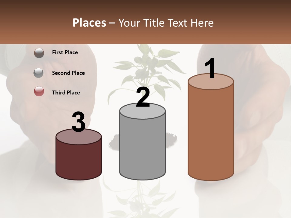 Woman Senior Older PowerPoint Template