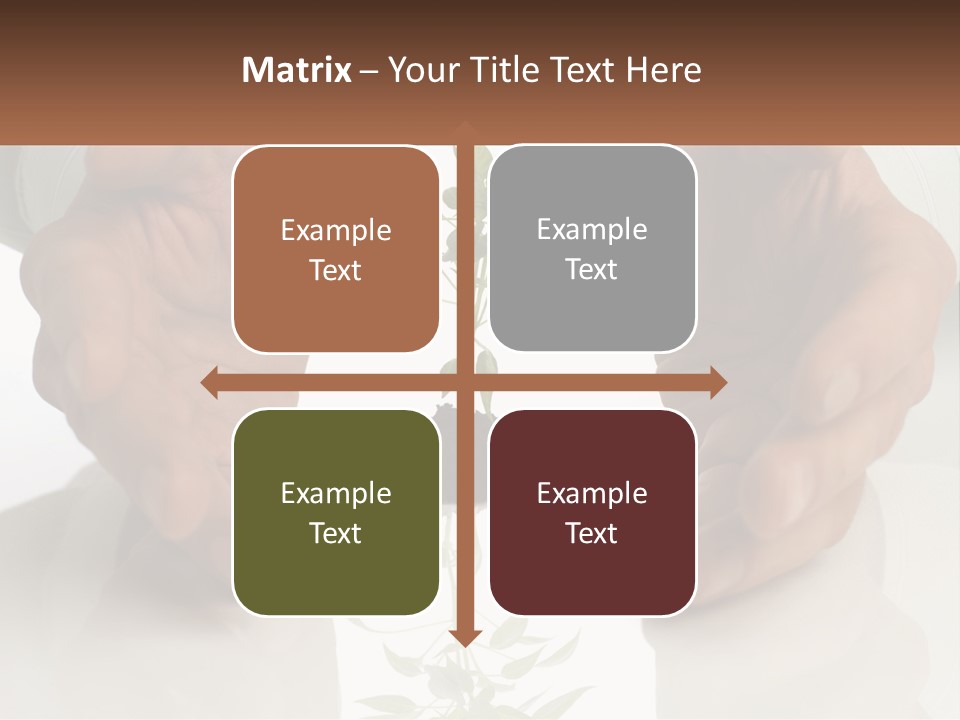 Woman Senior Older PowerPoint Template