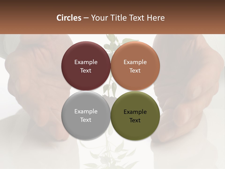 Woman Senior Older PowerPoint Template