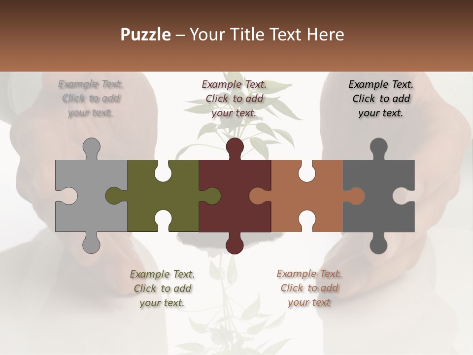 Woman Senior Older PowerPoint Template