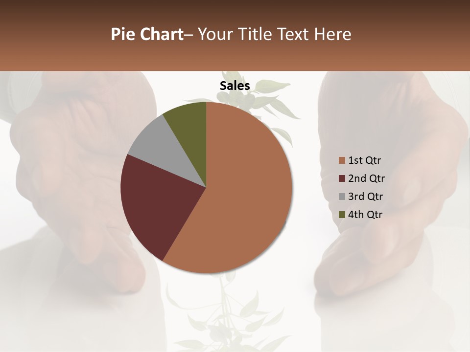 Woman Senior Older PowerPoint Template