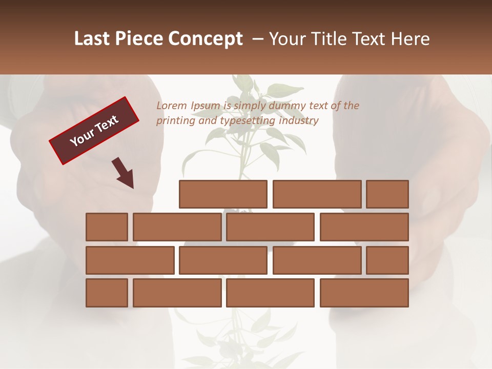 Woman Senior Older PowerPoint Template