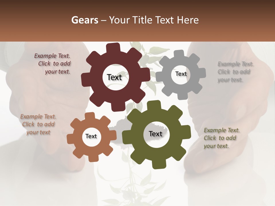 Woman Senior Older PowerPoint Template