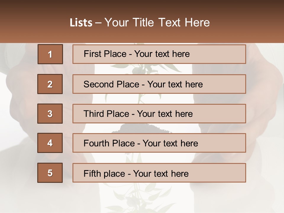 Woman Senior Older PowerPoint Template