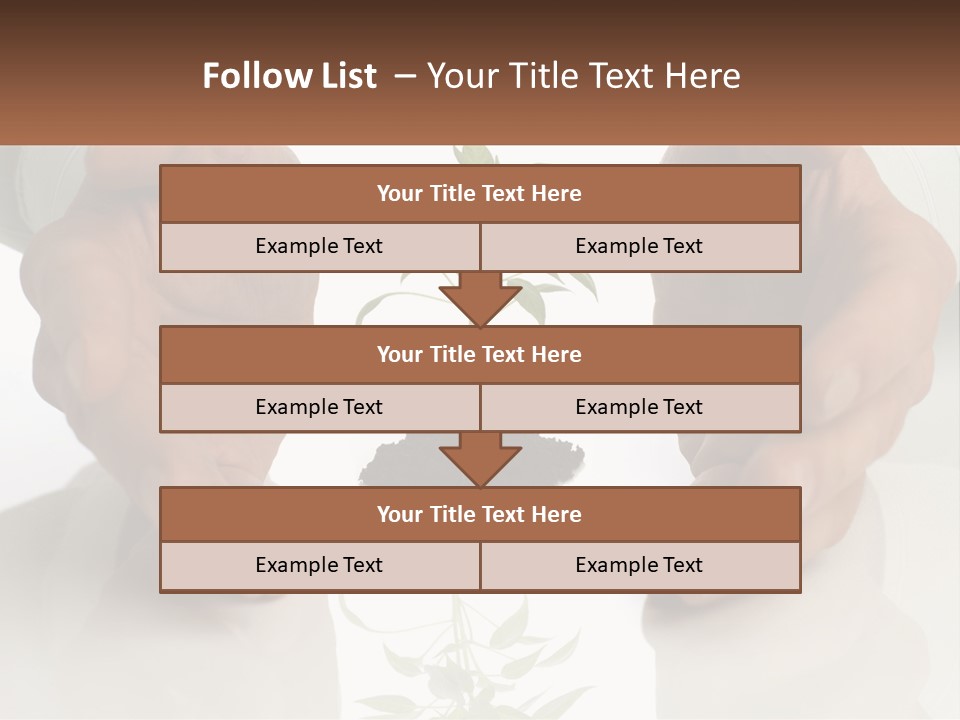 Woman Senior Older PowerPoint Template