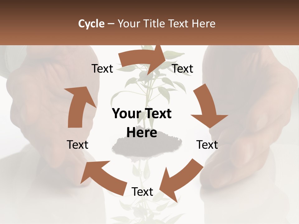 Woman Senior Older PowerPoint Template