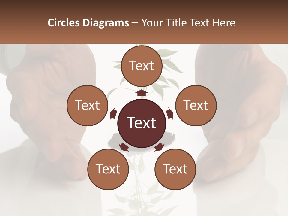 Woman Senior Older PowerPoint Template