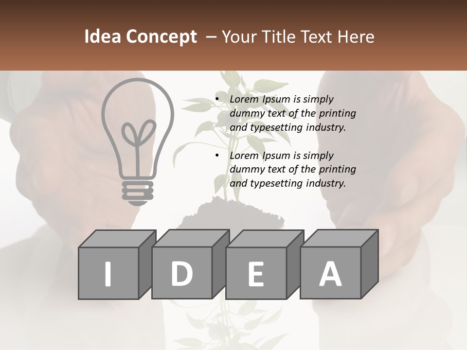 Woman Senior Older PowerPoint Template