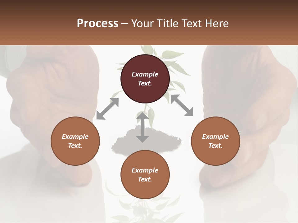 Woman Senior Older PowerPoint Template