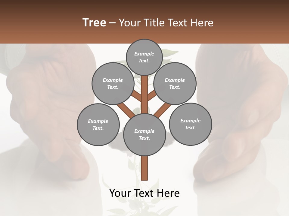 Woman Senior Older PowerPoint Template