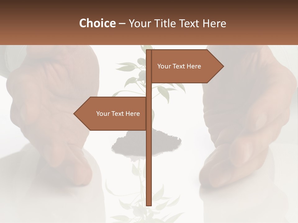 Woman Senior Older PowerPoint Template