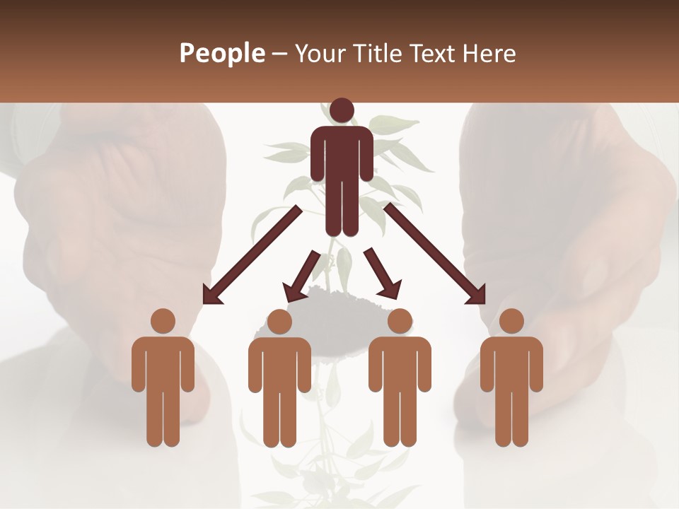 Woman Senior Older PowerPoint Template