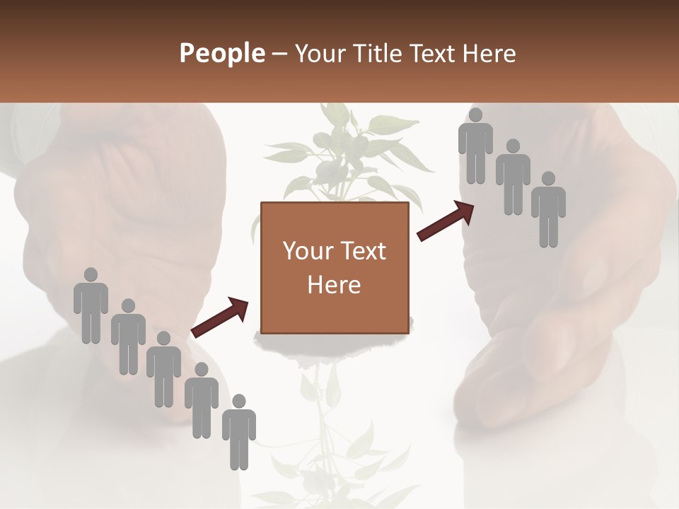 Woman Senior Older PowerPoint Template