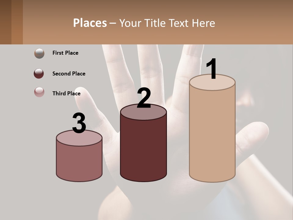 Woman Sea Coastal PowerPoint Template