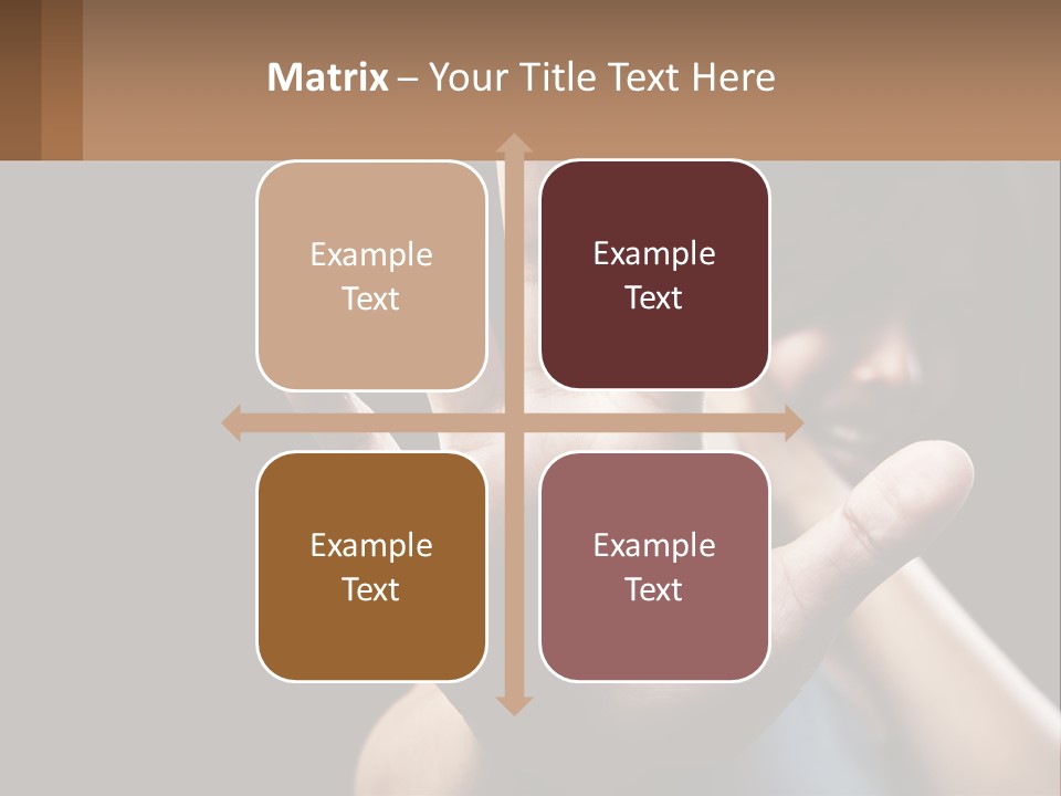 Woman Sea Coastal PowerPoint Template