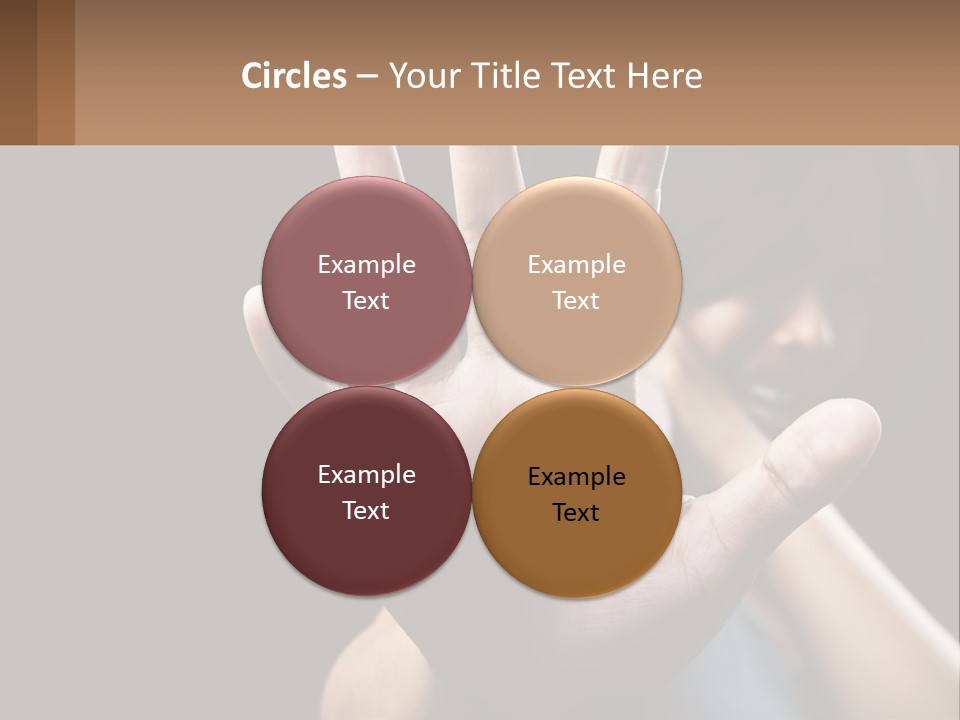 Woman Sea Coastal PowerPoint Template