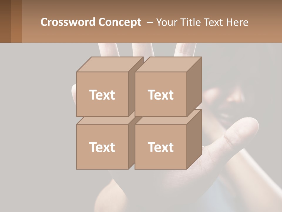 Woman Sea Coastal PowerPoint Template