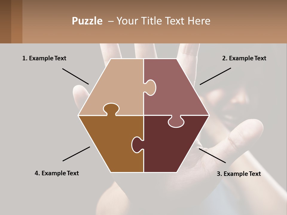 Woman Sea Coastal PowerPoint Template