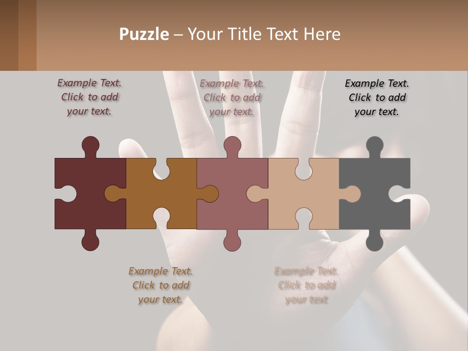 Woman Sea Coastal PowerPoint Template