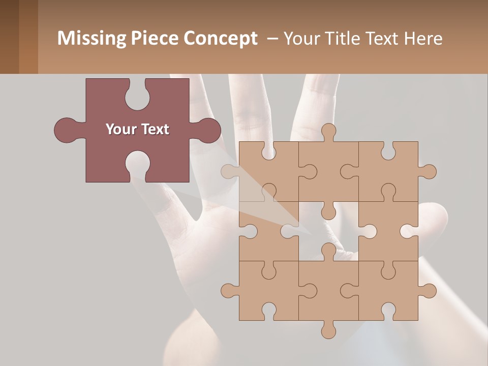 Woman Sea Coastal PowerPoint Template