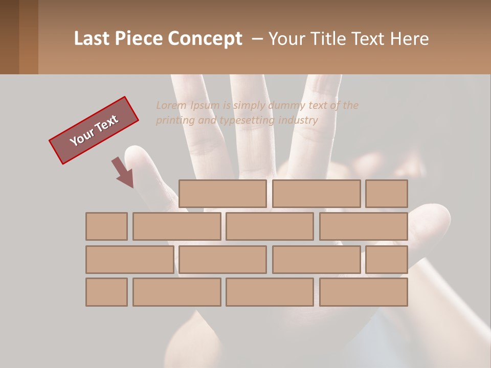 Woman Sea Coastal PowerPoint Template