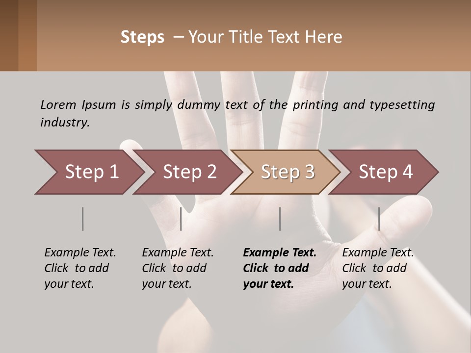 Woman Sea Coastal PowerPoint Template