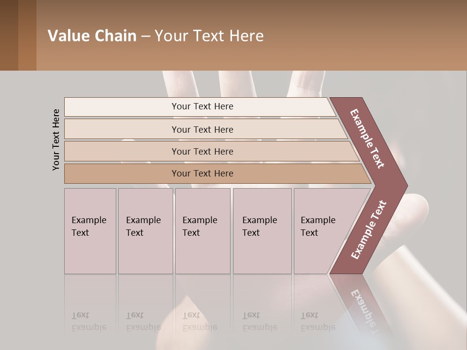 Woman Sea Coastal PowerPoint Template