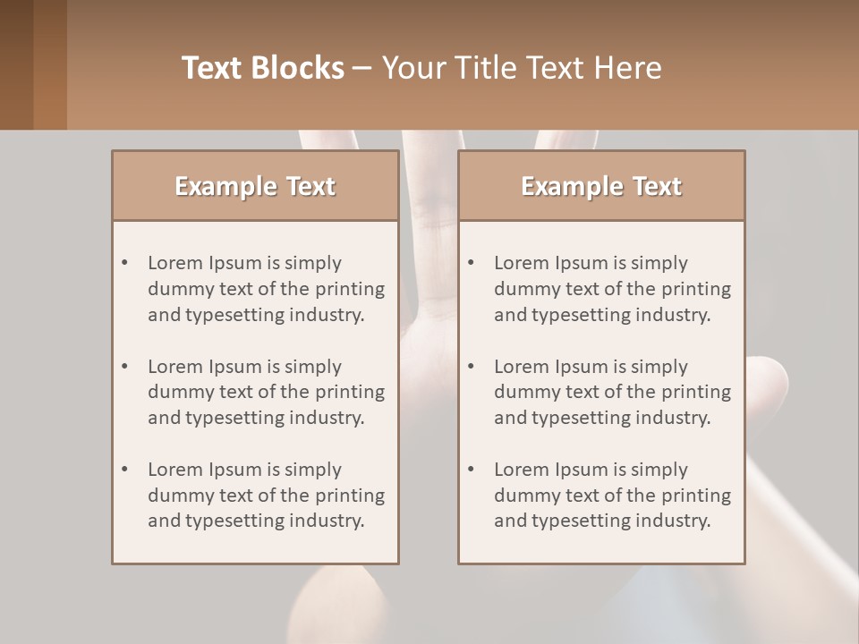 Woman Sea Coastal PowerPoint Template