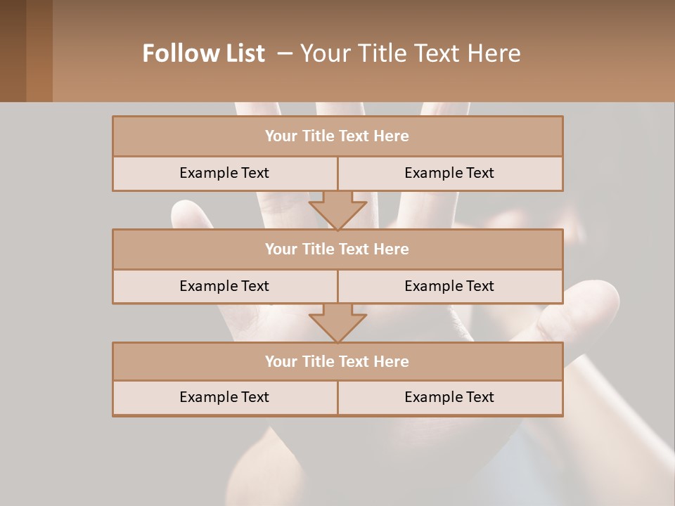 Woman Sea Coastal PowerPoint Template