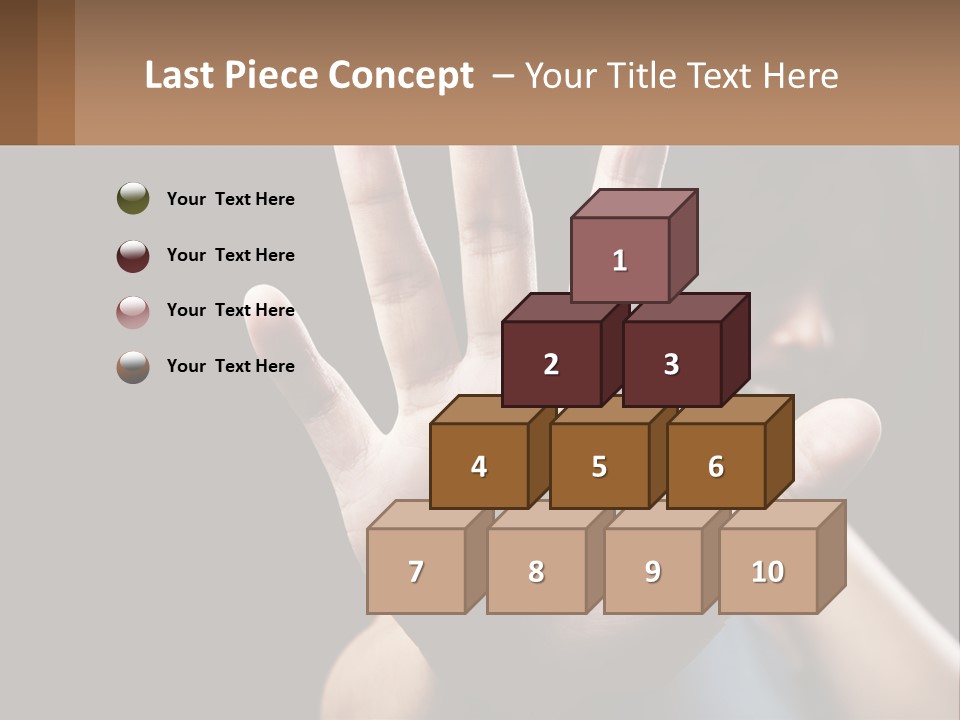 Woman Sea Coastal PowerPoint Template