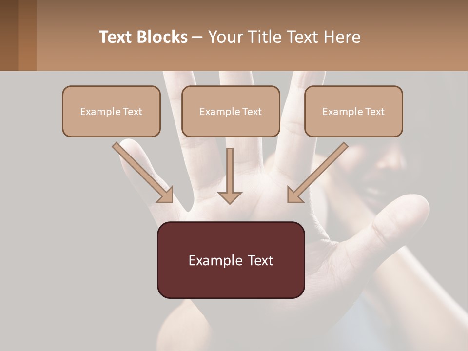 Woman Sea Coastal PowerPoint Template