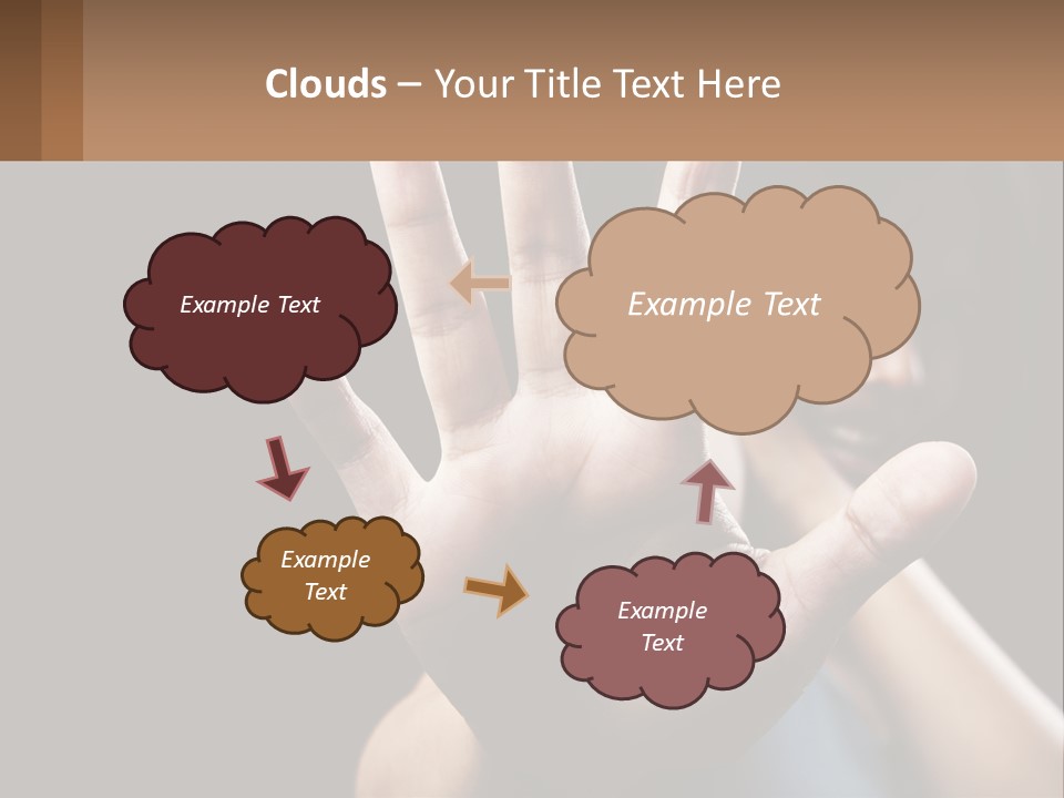 Woman Sea Coastal PowerPoint Template