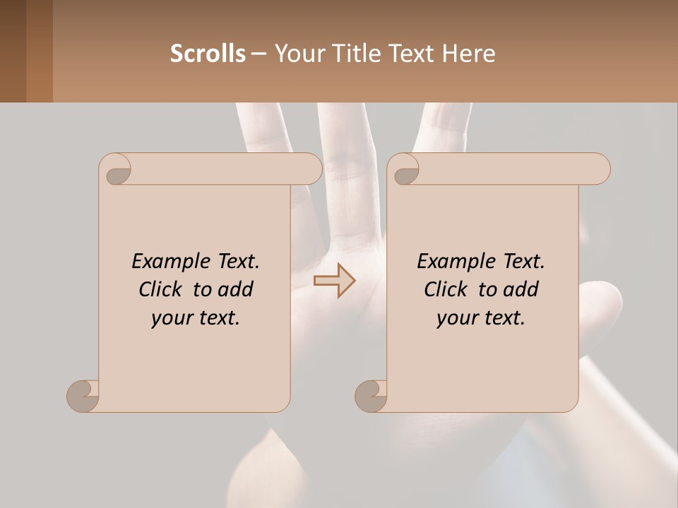 Woman Sea Coastal PowerPoint Template