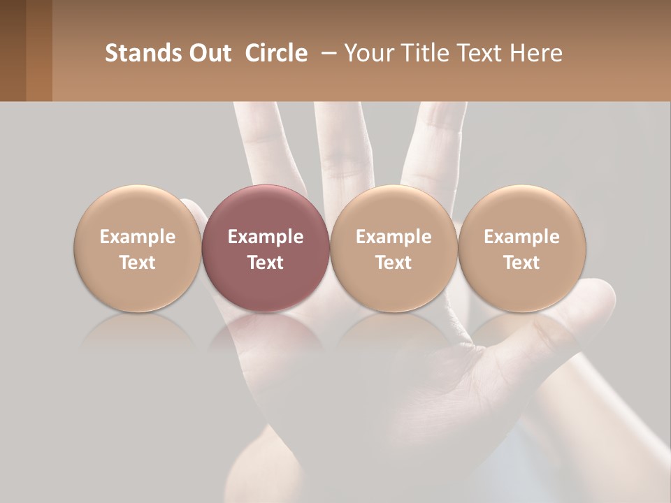 Woman Sea Coastal PowerPoint Template