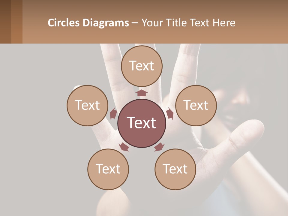 Woman Sea Coastal PowerPoint Template