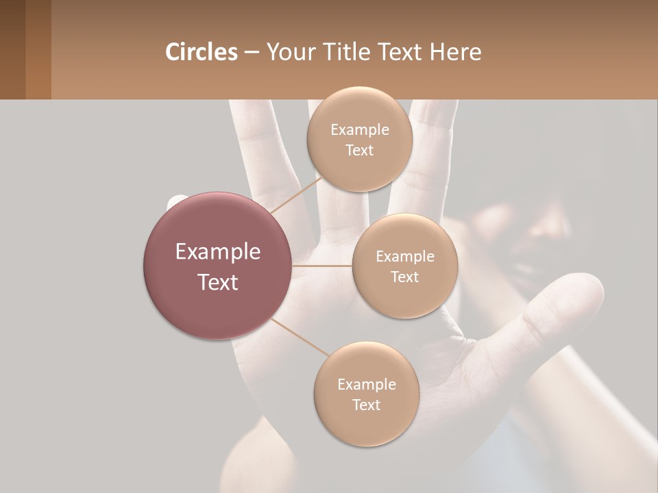 Woman Sea Coastal PowerPoint Template