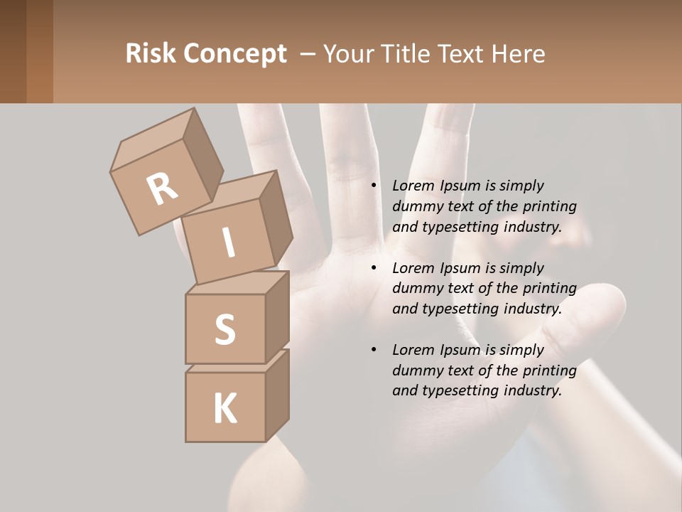 Woman Sea Coastal PowerPoint Template