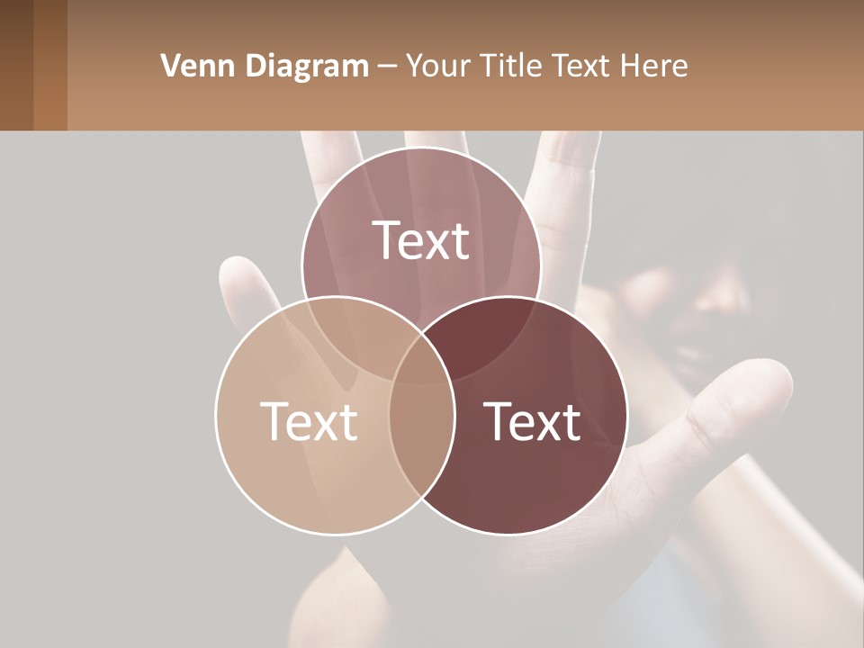 Woman Sea Coastal PowerPoint Template