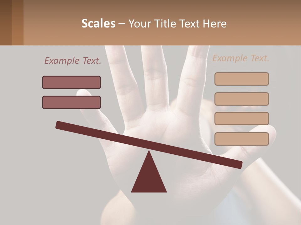 Woman Sea Coastal PowerPoint Template
