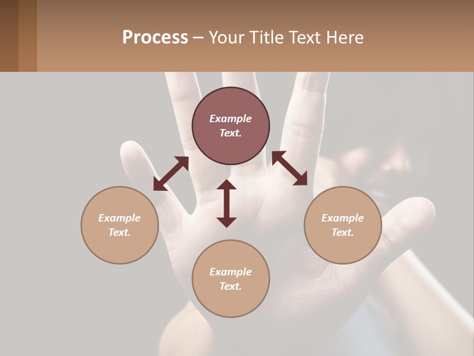 Woman Sea Coastal PowerPoint Template