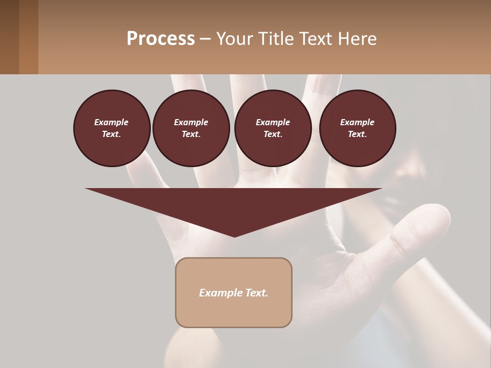 Woman Sea Coastal PowerPoint Template