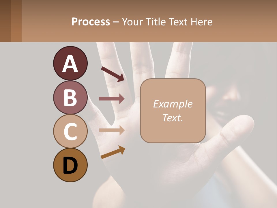 Woman Sea Coastal PowerPoint Template