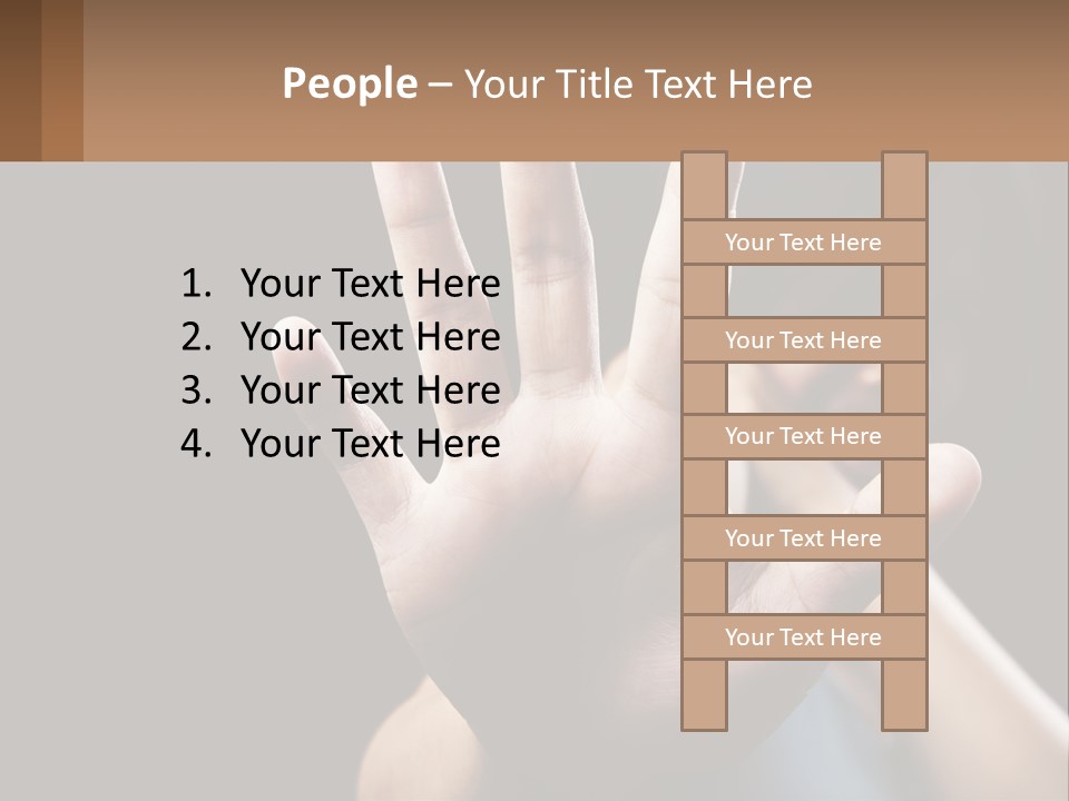 Woman Sea Coastal PowerPoint Template