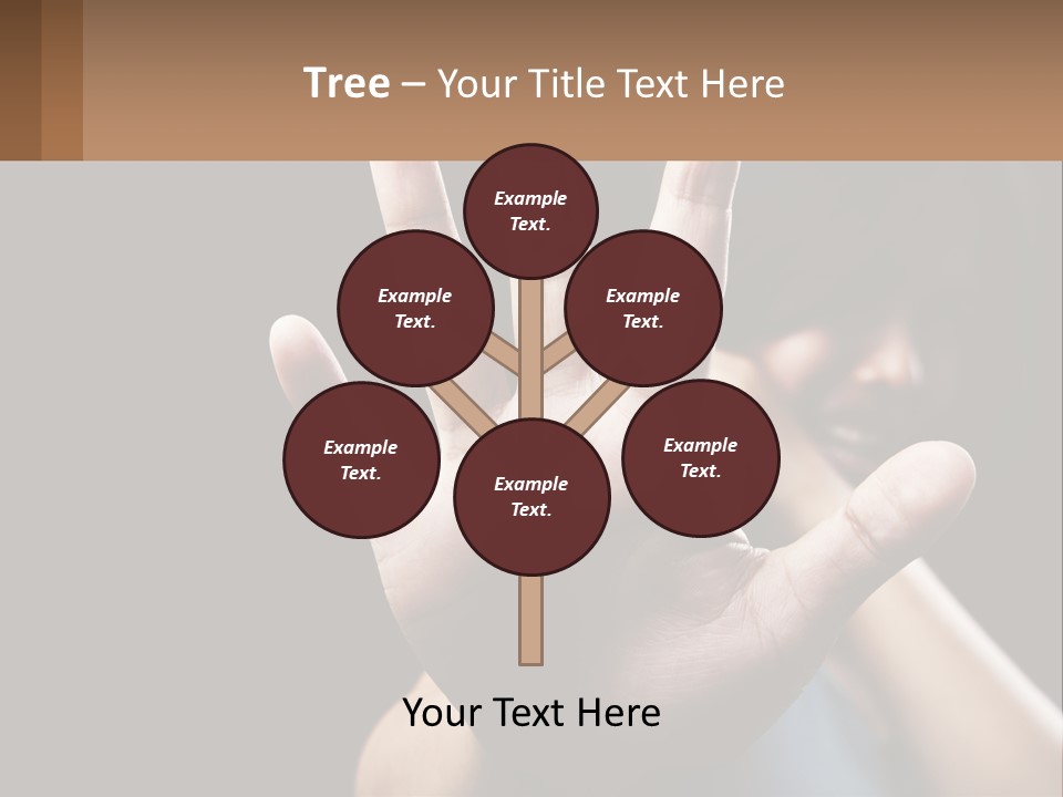 Woman Sea Coastal PowerPoint Template