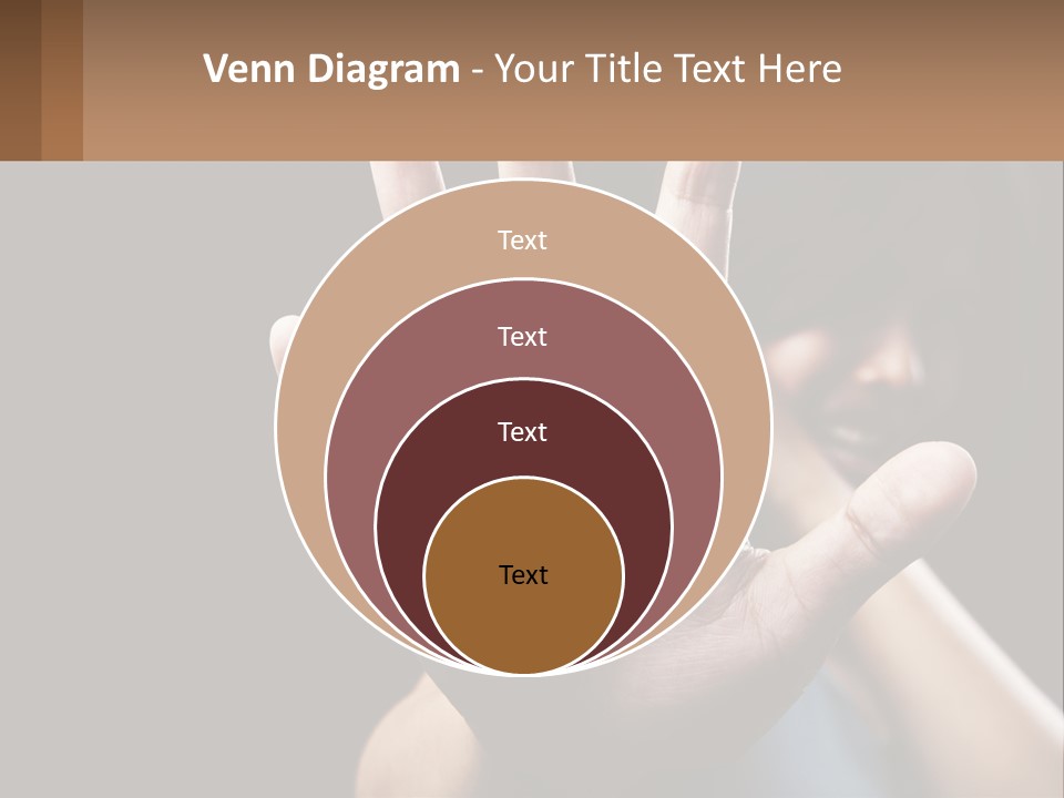 Woman Sea Coastal PowerPoint Template